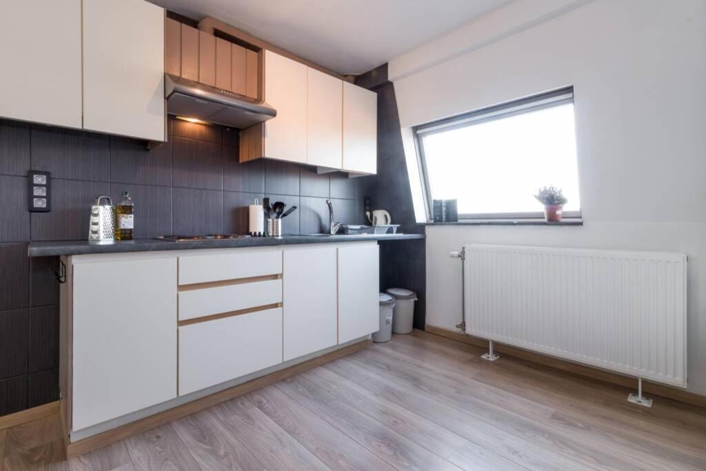 Duplex Appertement Met Zicht Damse Vaart @ Brugge 아파트 외부 사진