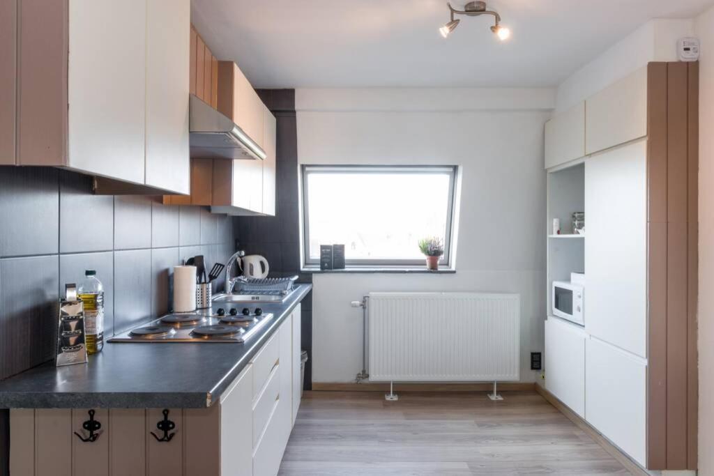 Duplex Appertement Met Zicht Damse Vaart @ Brugge 아파트 외부 사진