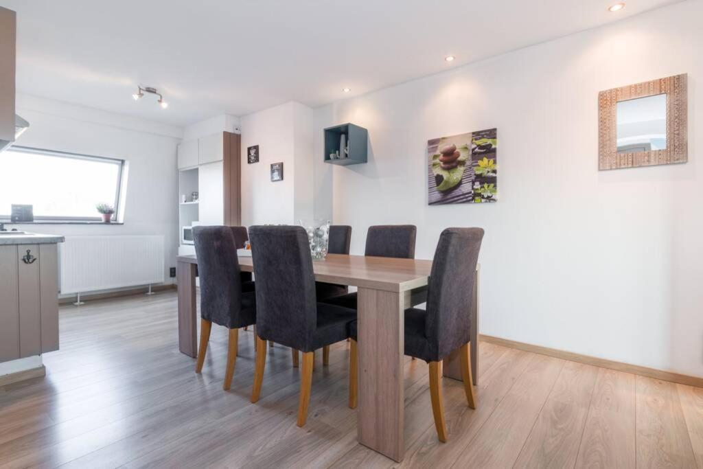 Duplex Appertement Met Zicht Damse Vaart @ Brugge 아파트 외부 사진